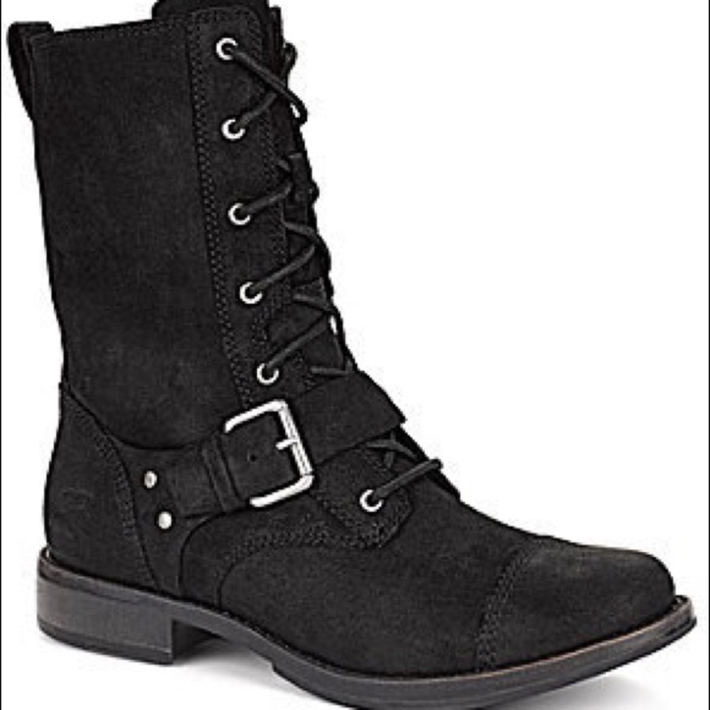 Lace-up Suede Ugg Marela boots